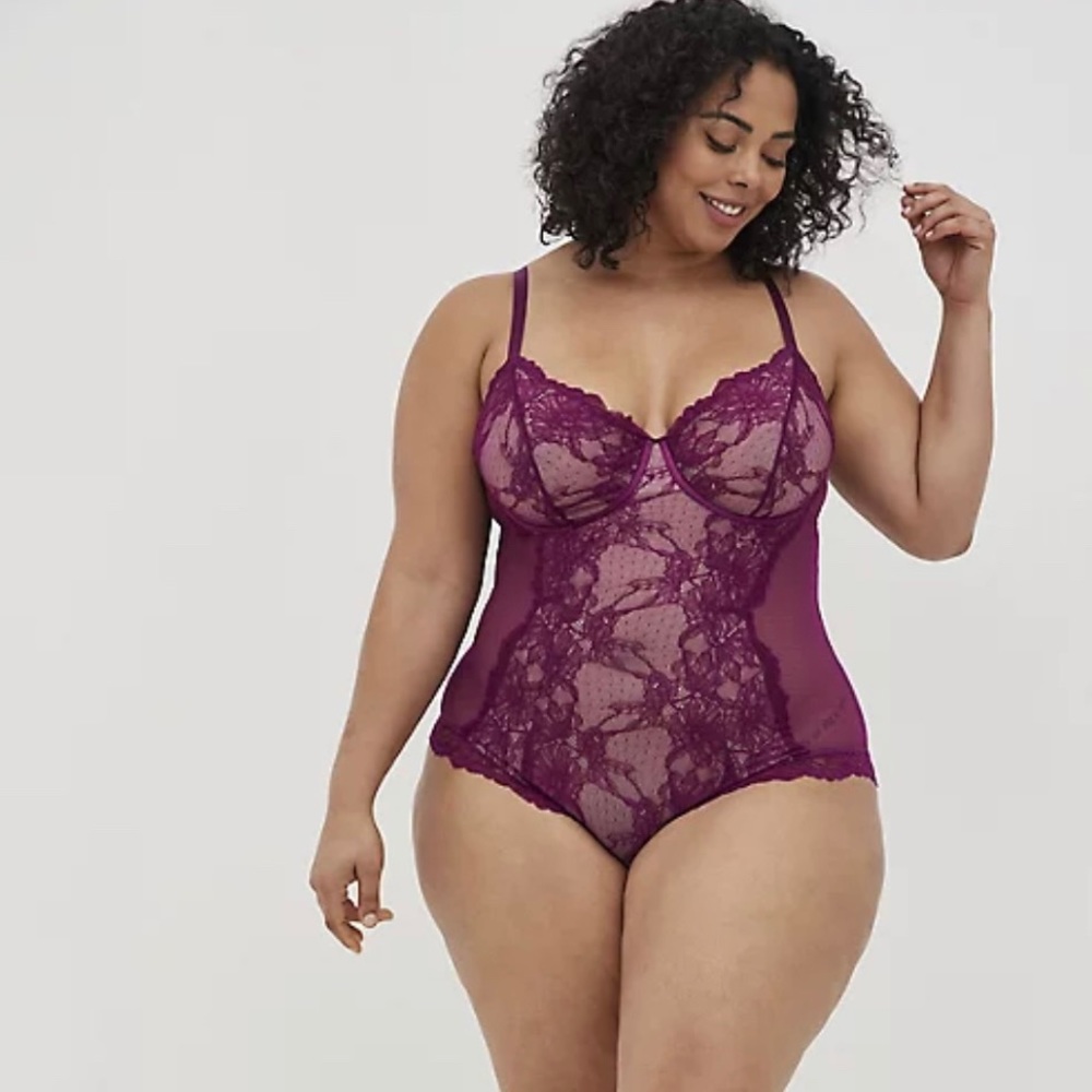 Gorgeous Comfy Lingerie bodysuit sz. 2X